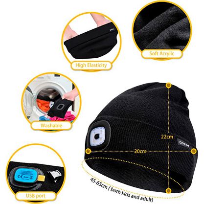 Berretto con luce - immagine 5