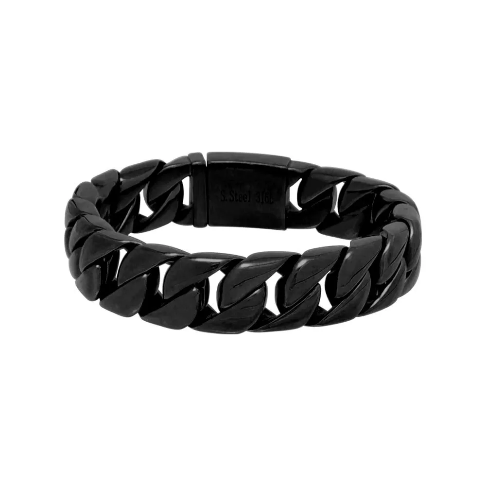 Bracciale Catena Cubana 20 mm - immagine 8