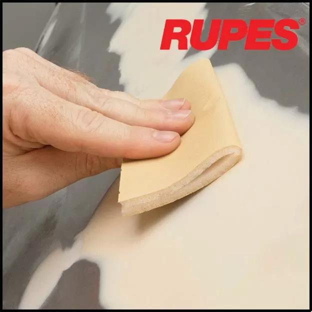 Rupes – 9.31XXX Rotolo abrasivo morbido pretagliato – 144 mm. X 25 m. – Grana da P180 a P1000 | 200 pcs - immagine 5