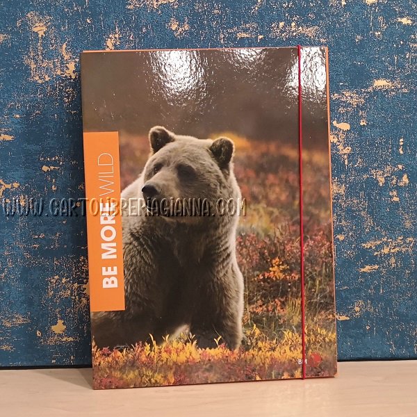 Cartellina con elastico – BM – Be More Wild - immagine 4