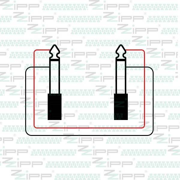 Cavo Jack mono – jack mono professionale 5mt Zzipp - immagine 3