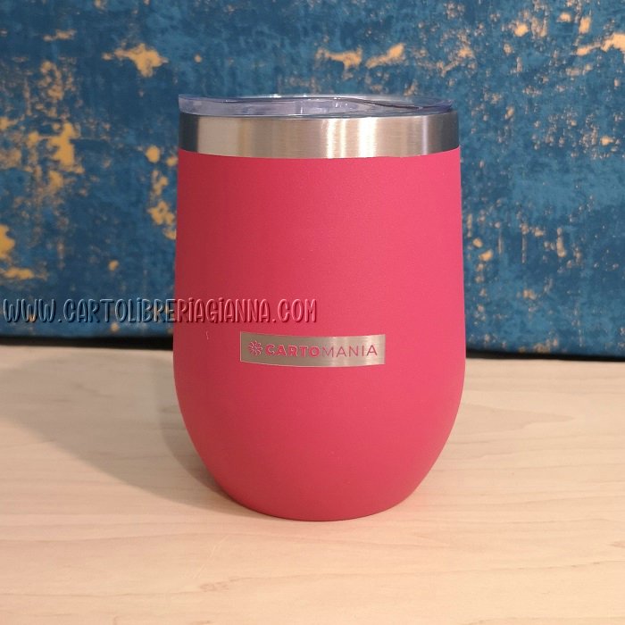Tazza termica in acciaio piccola – Cartomania - immagine 4