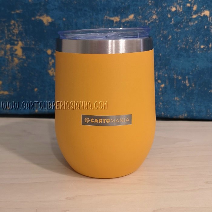 Tazza termica in acciaio piccola – Cartomania - immagine 6
